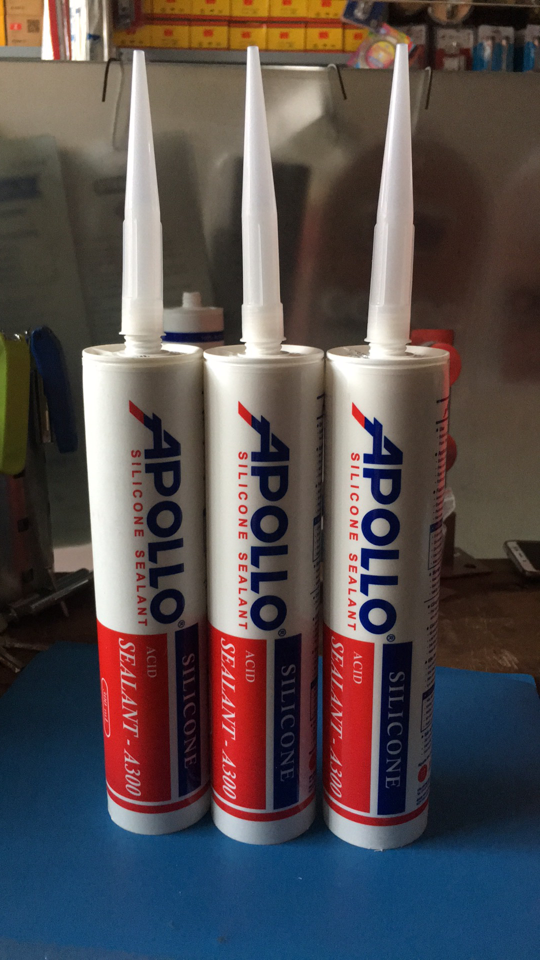 Keo Silicon Apollo A300 Axit trắng trong, trắng sữa , đen