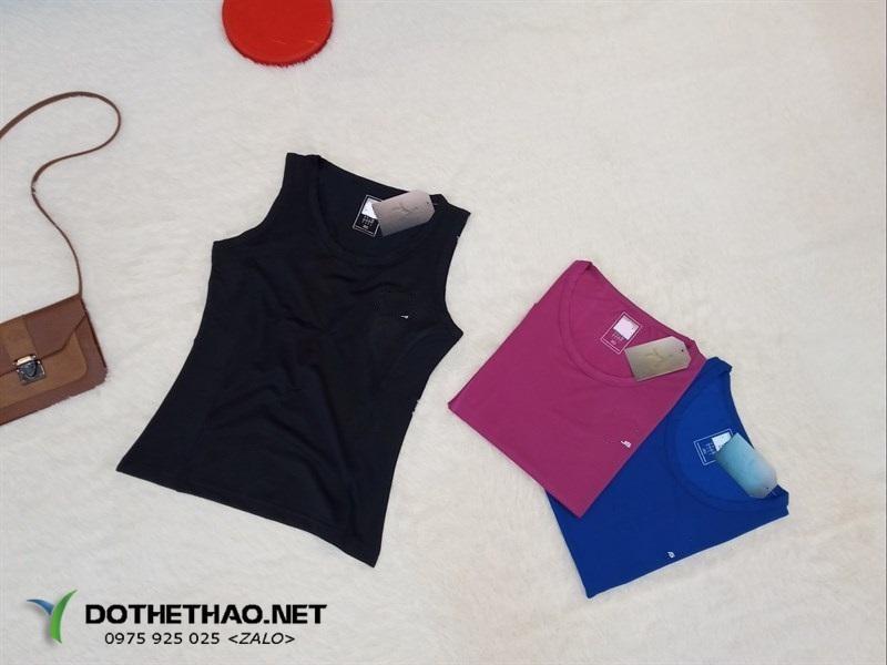 Áo thun 3 lỗ thể thao nữ tập gym - yoga, bộ đồ thể thao nam nữ size lớn, đồ thể thao 24/7 - THETHAOYES