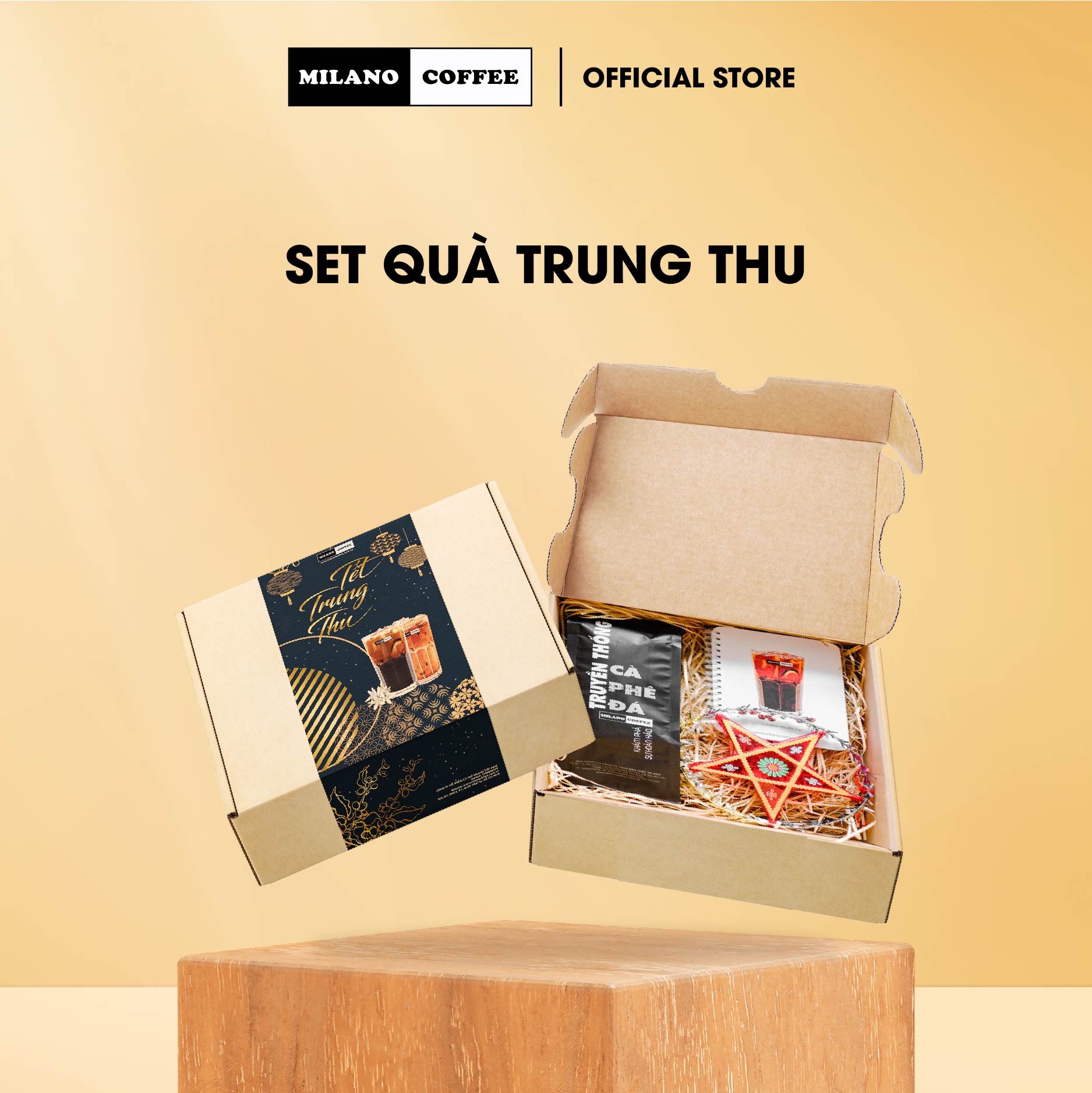 Set combo Tết Trung Thu Milano Coffee - Trọn Vị Mùa Sang Thu