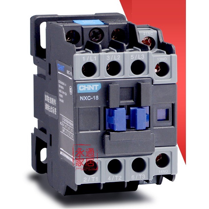 Contactor chint 3p 22a nxc-22