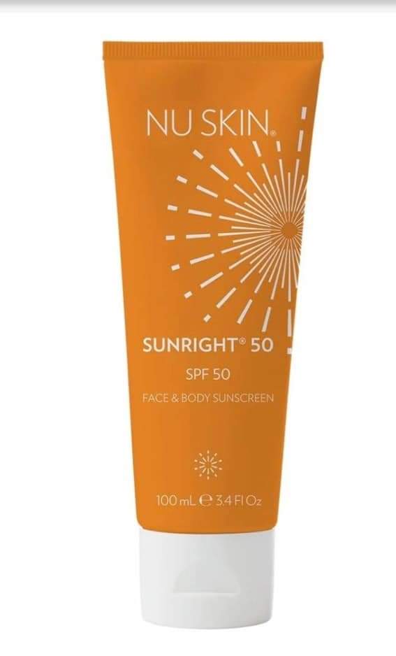 Kem chống nắng nu skin sunright® 50 spf 50 face & body sunscreen 100g date 2026 hàng công ty