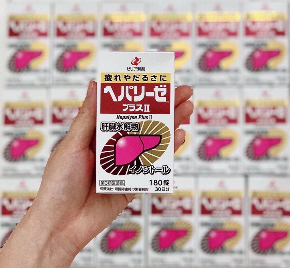 Viên Uống Bổ Gan Hepalyse Plus II hộp 180 viên hàng xách tay Nhật Bản