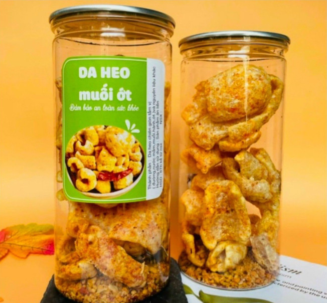 Da heo tỏi ớt