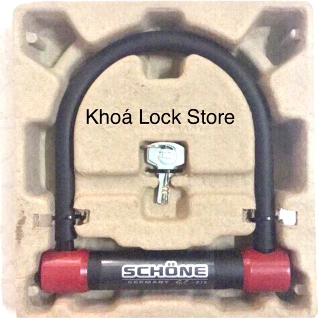 Ổ khóa chữ u chống trộm xe máy schone sc-210