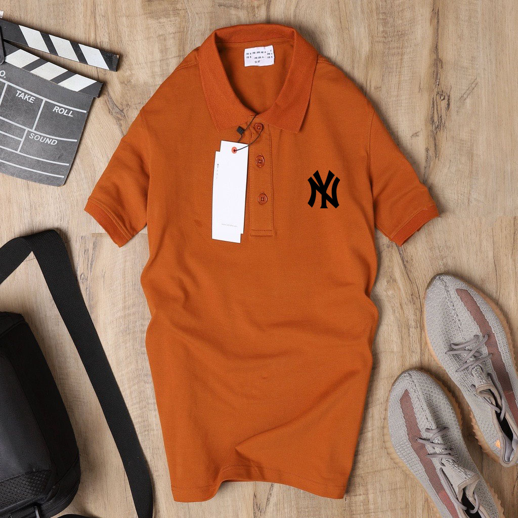 Áo polo nam NY vải cá sấu lạnh lên phom cực men - 5