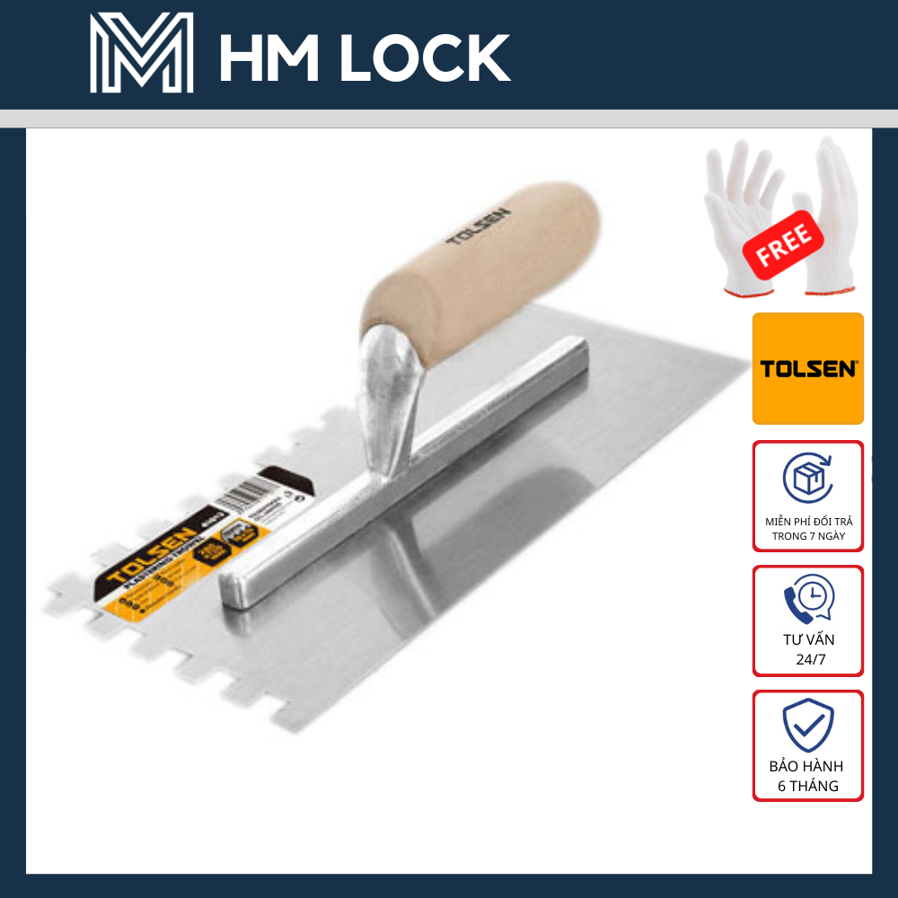 BAY RĂNG CƯA CÁN GỖ 280X120MM TOLSEN 41013 - HÀNG CHÍNH HÃNG - HM LOCK