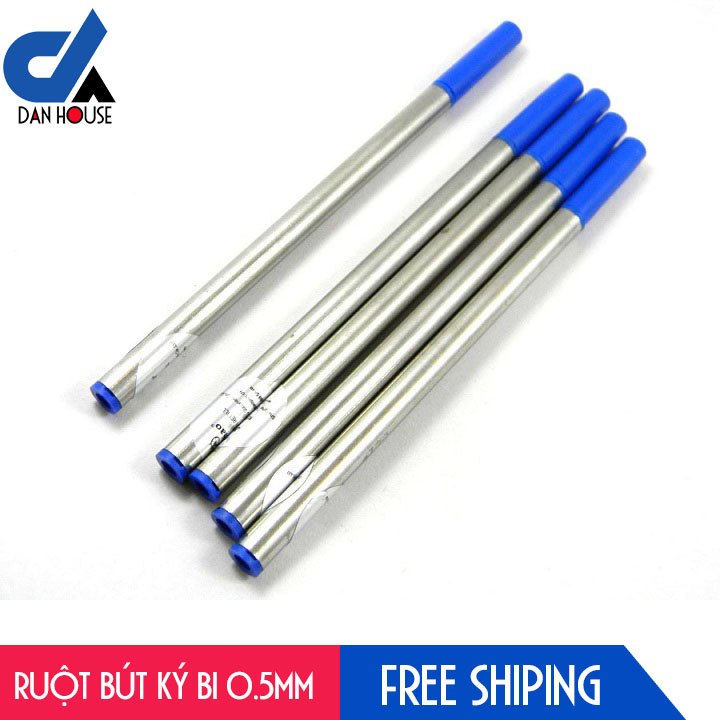 Combo 5 ruột bút ký bi 0.5mm dòng parker