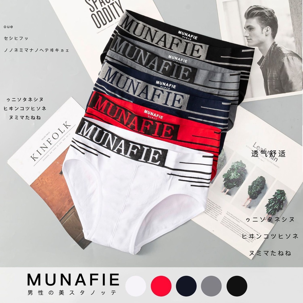 Quần sịp quần lót nam tam giác munafie cao cấp nhat ban
