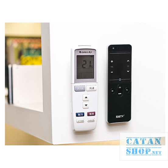 Bộ 4 nút dán treo remote máy lạnh đa năng, treo remote tivi tiện dụng cho không gian nhà bạn thật gọn gàng GD252-TreoRML