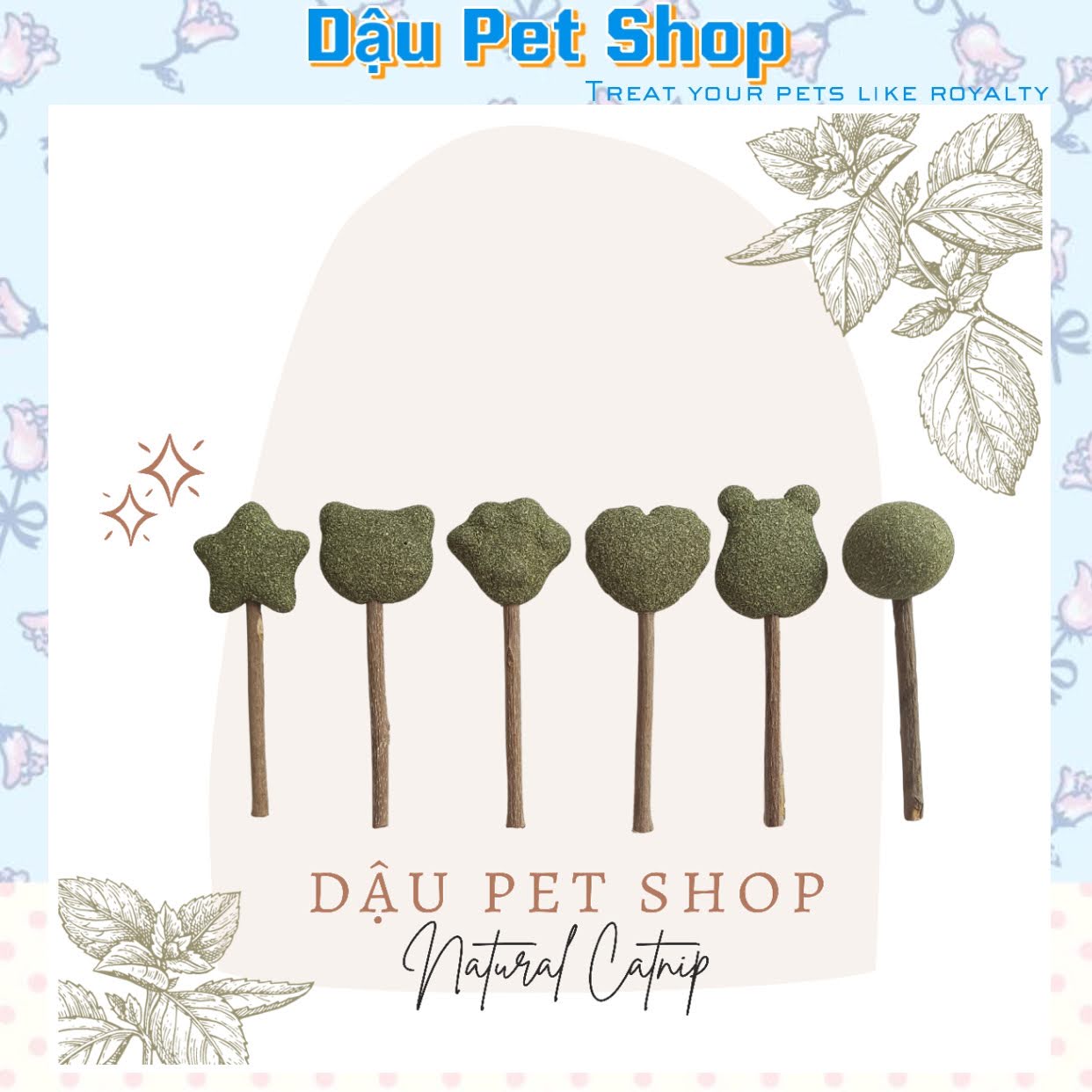 Kẹo mút catnip cho mèo