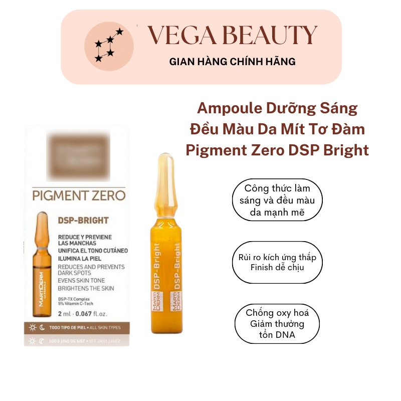 Ampoule Dưỡng Sáng Đều Màu Da - MítTơĐàm Pigment Zero DSP Bright