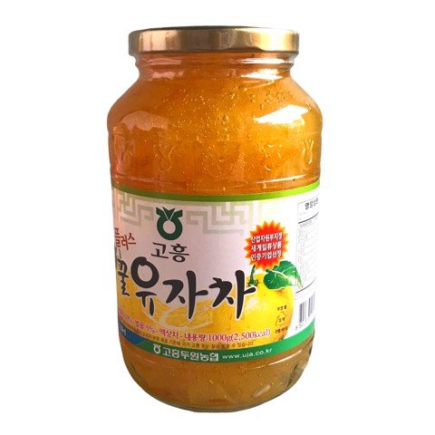 [Quà Tết 2022] Trà Chanh Mật Ong Hàn Quốc Cao Cấp Lọ 1KG