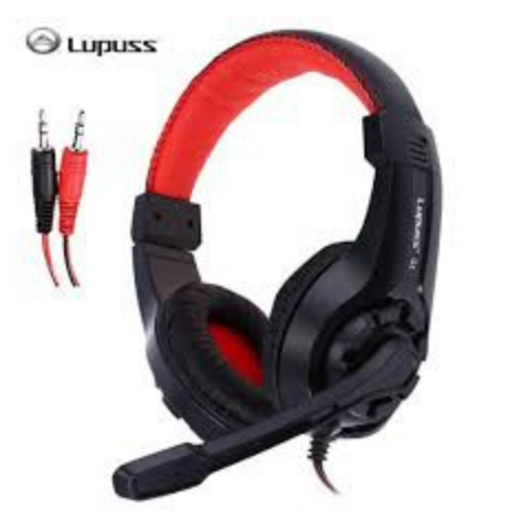 Tai nghe chụp tai chơi Game nghe nhạc Bass Lupuss G1 có Mic