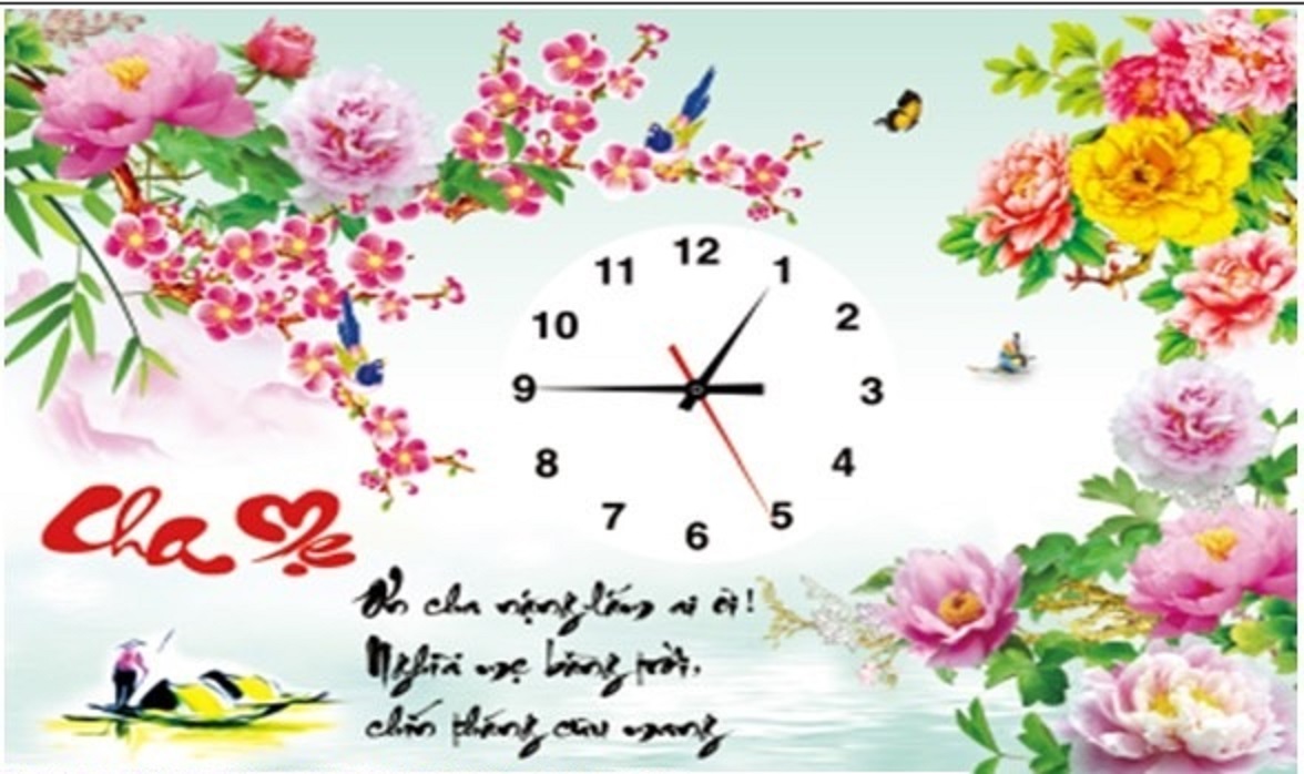 Tranh đính đá cha mẹ -dd9013