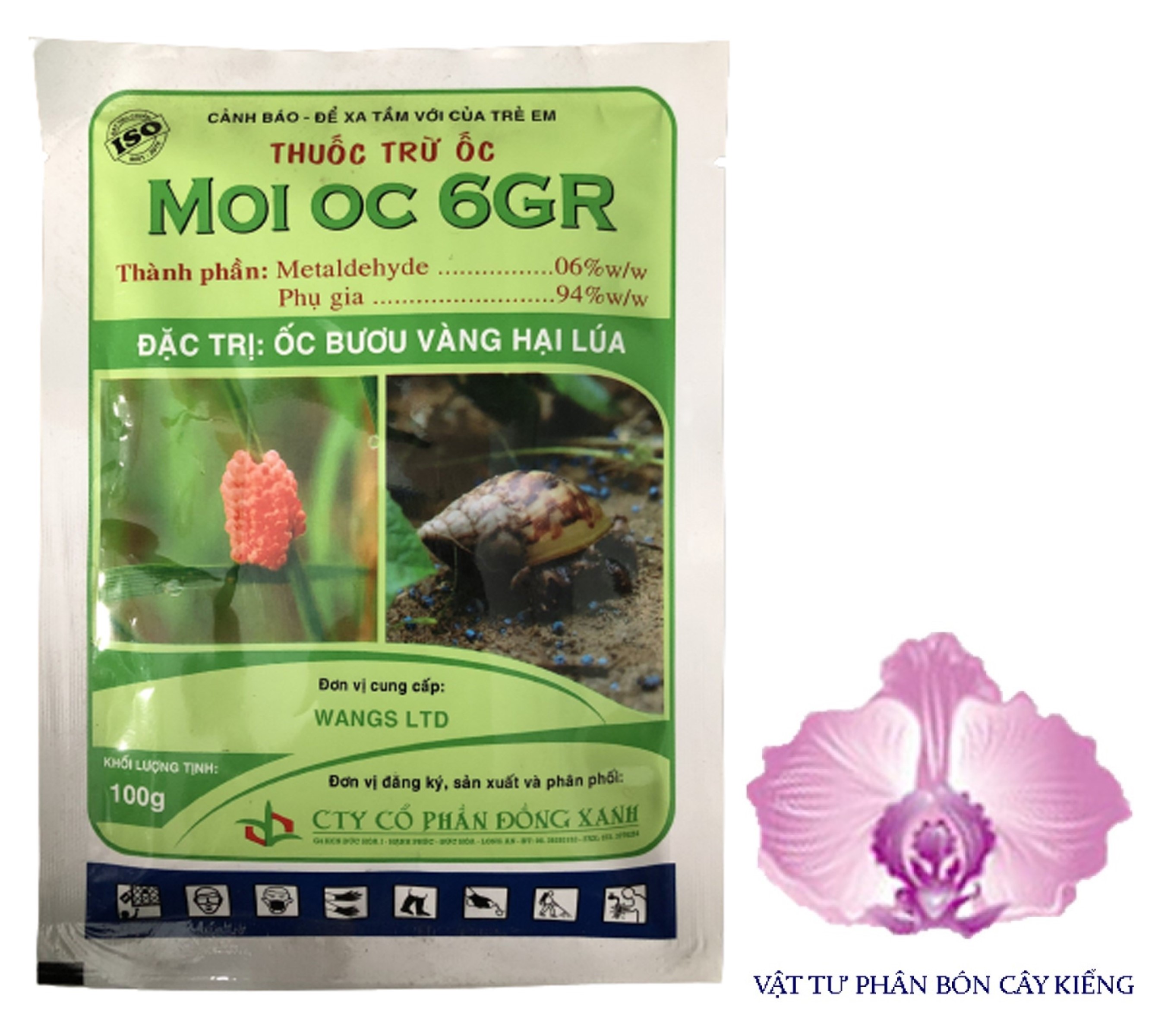 Thuốc trừ ốc moi oc 6gr - #091b# 100g