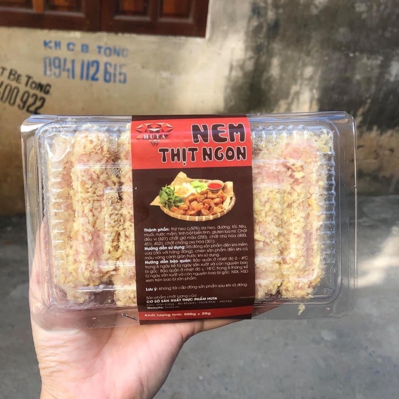 Nem chua rán Hà Nội ( hộp 20 cái) - Giao Hà Nộ 1h qua now ship