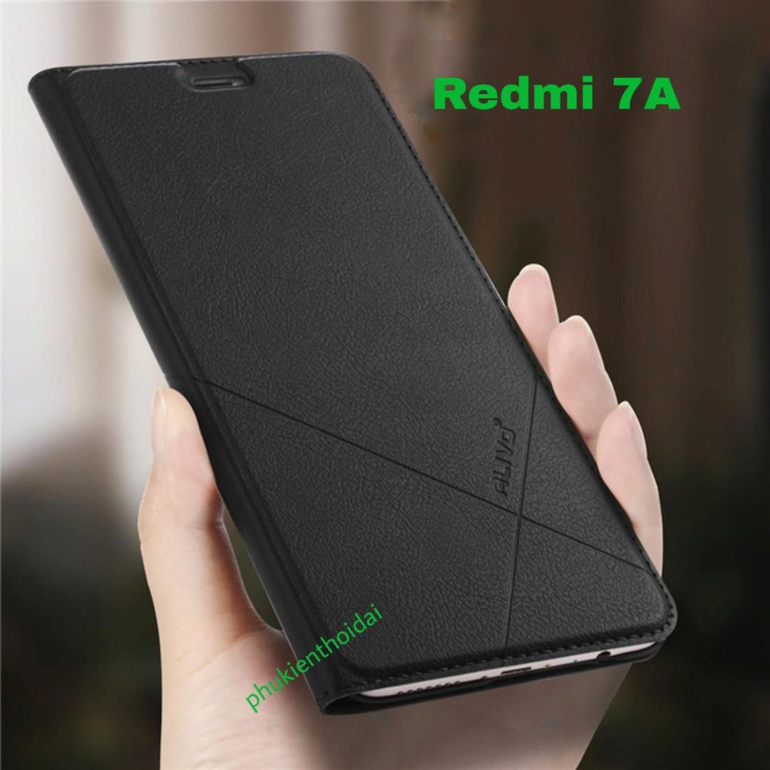 Bao da Xiaomi Redmi 7A hiệu Alivo nắp kín cao cấp