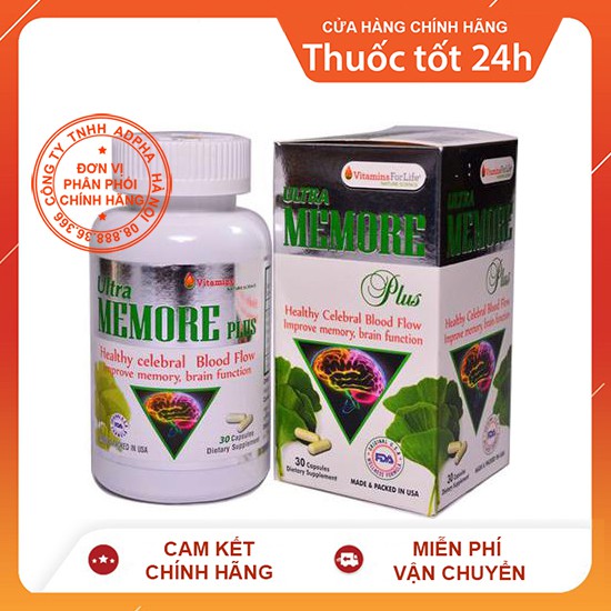 Viên bổ não Ultra Memore Plus