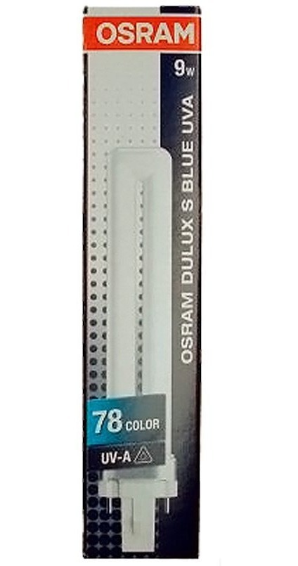 (SALE) Bóng đèn UVA 9W Osram Dulux S Blue 9W/78