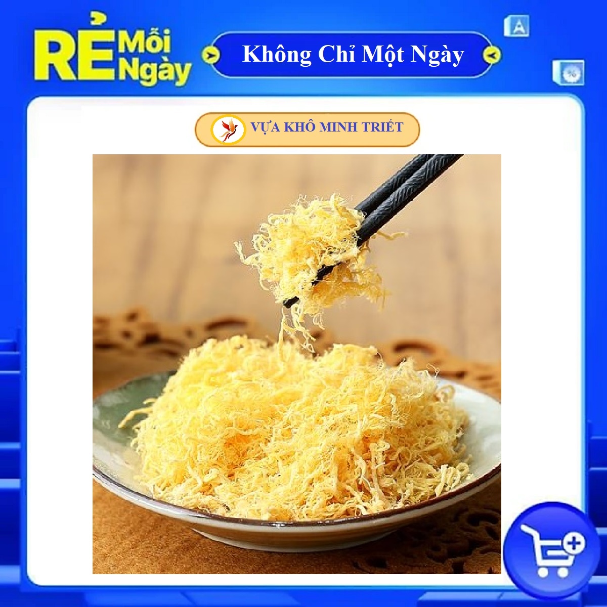 Khô chà bông heo sợ tơ và chà bông gà thượng phẩm
