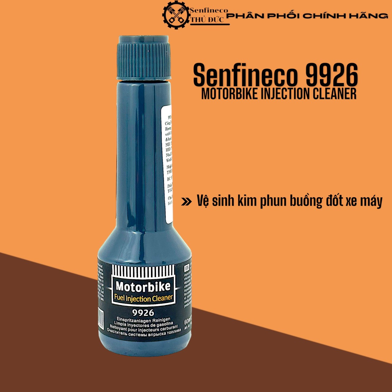 [HCM]Vệ Sinh Kim Phun Buồng Đốt Xe Máy (100% CHINH HÃNG ĐỨC) Senfineco 9926 [60ML]