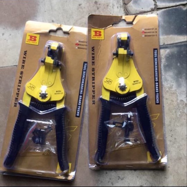 Kìm tuốt dây điện bosi