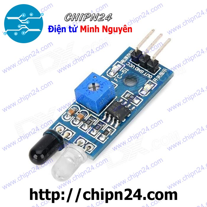 [1 cái] (E20) Module Cảm biến vật cản hồng ngoại V1