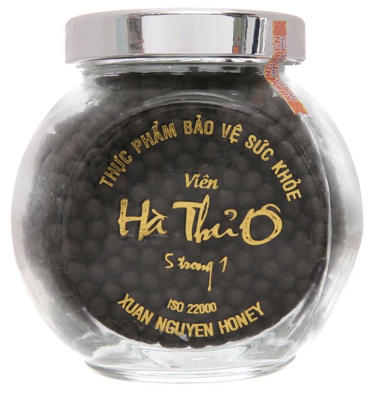 Combo 2 lọ viên hà thủ ô xuân nguyên lọ 250gr - làm đen tóc - giảm tóc bạc sóm - rụng tóc