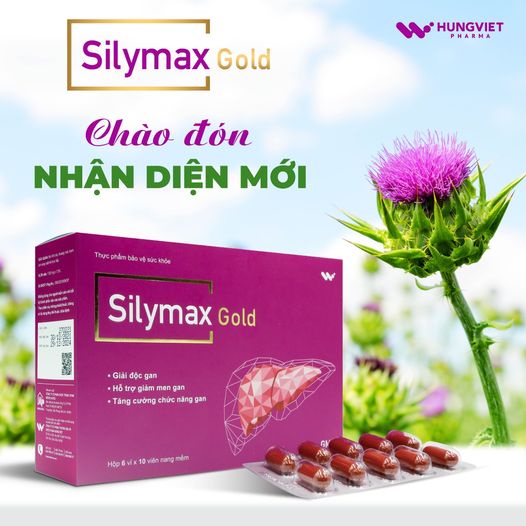 Silymax Gold 60 Viên - Thảo dược quý, Tốt cho gan, tăng cường chức năng gan