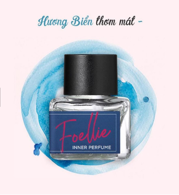 [Trợ giá] Nước Hoa Vùng Kín Foellie Eau De Bijou 5ml - màu xanh