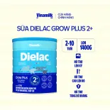 Sữa Non Vinamilk Dielac Grow Plus 2+ HT 1400g (Sữa bột Cho Trẻ Từ 2 - 10 Tuổi) -Tăng cân cao khỏe, hỗ trợ Trẻ suy dinh dưỡng, thấp còi