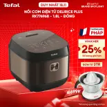 Nồi cơm điện tử Delirice Plus RK776968  - 1.8L - Đồng