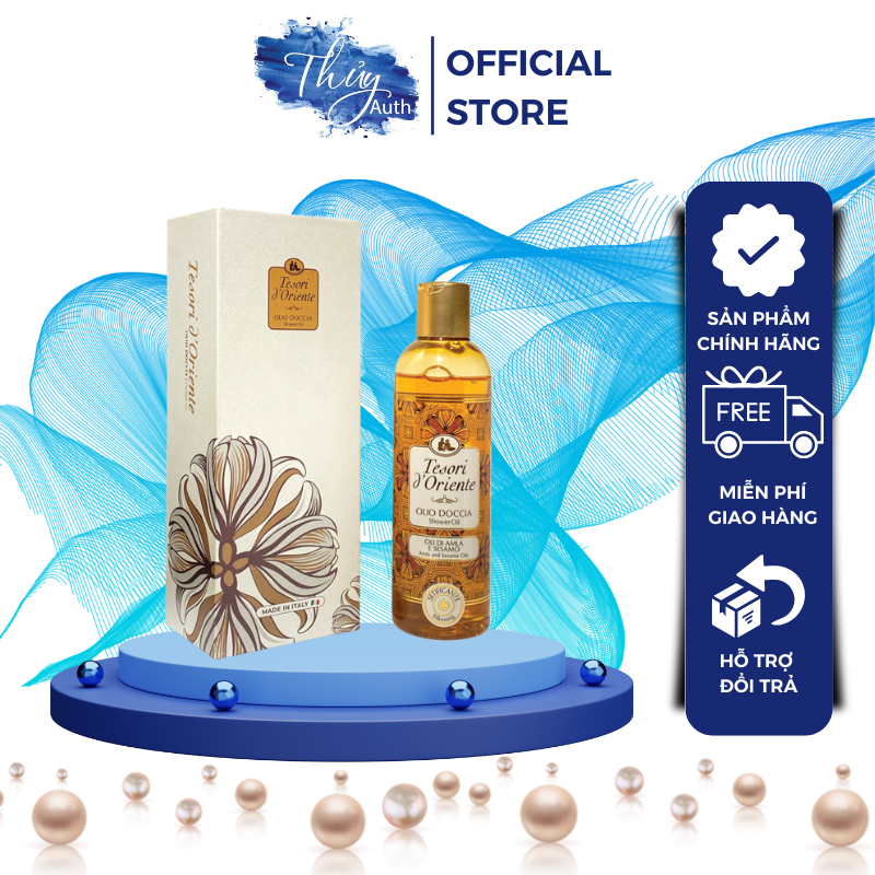 Tinh Dầu Tắm Ý Tesori d'Oriente Amla và Dầu Mè 250ml