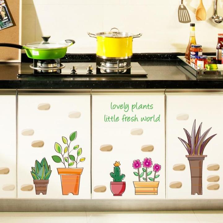 Decal dán tường Sticker Tranh Dán Tường - Green Art -SK7135- Decal dán tường cây xanh ,Decal dán tường hoa lá