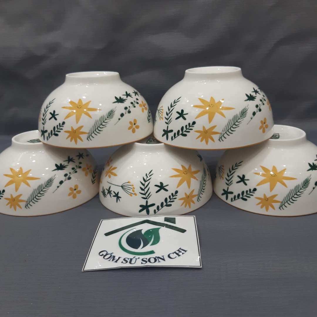 Bộ chén sao biển chén ăn cơm 11.5cm