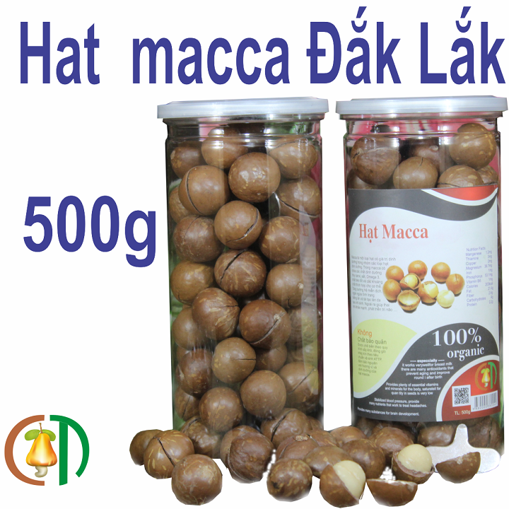 HẠT MACCA ĐAKLAK LOẠI 1 SIZE 24/28, DATE MỚI, NHÂN TRẮNG GIÒN NGON 250G-500G