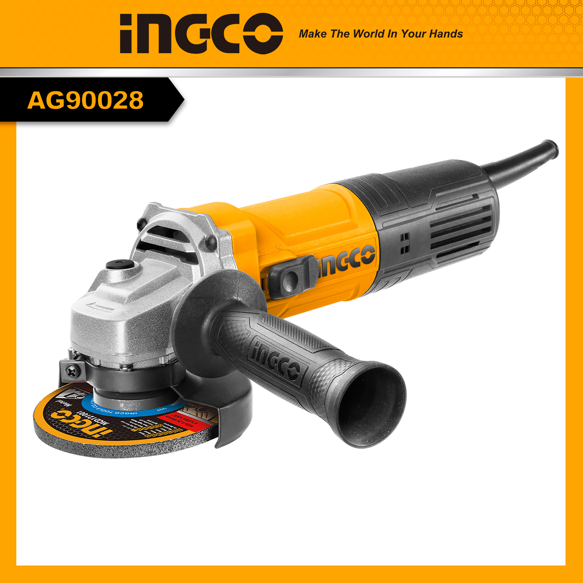 Máy mài góc 900w ingco ag90028 - ag90028