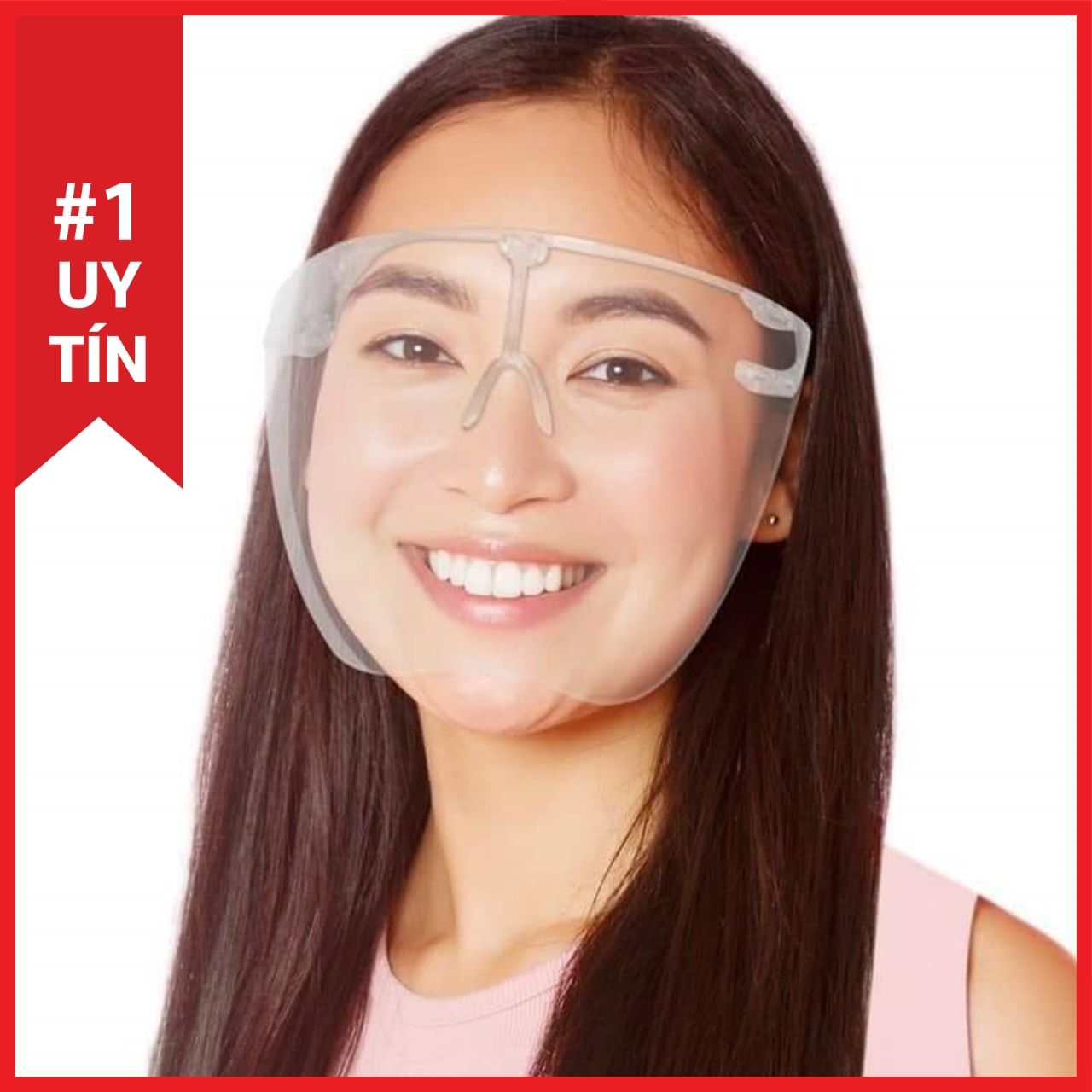 [CHÍNH HÃNG] Kính chống giọt bắn, Mặt nạ phòng dịch Covid Face Shield ASIA, bảo hộ đa năng, chất lượng cao cấp, trong suốt, chống bụi, không mờ, không đọng hơi thở, gọng kính chắc chắn, không gây đau tai, phù hợp mọi lứa tuổi