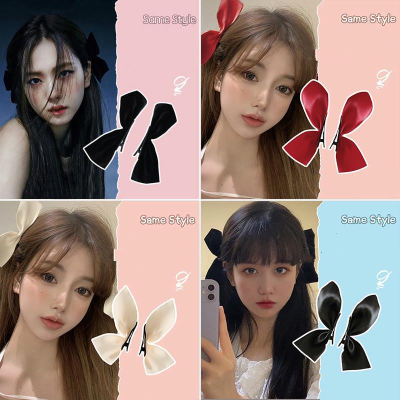 Set 2 kẹp tóc nơ hình bướm xinh xắn - Kẹp nơ Hàn Quốc - Kẹp nơJisoo - Blackpink cực hot - Kẹp tóc hot