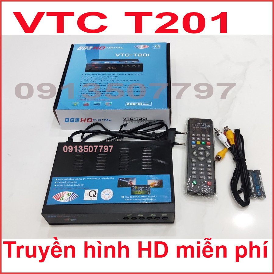 VTC T201 Đầu thu truyền hình kỹ thuật số DVB T2 VTC T201