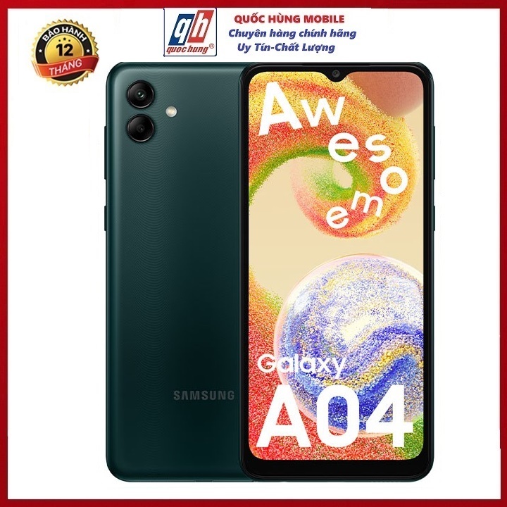 Điện Thoại Samsung Galaxy A04 - Hàng Chính hãng ,Nguyên Seal , Mới 100%