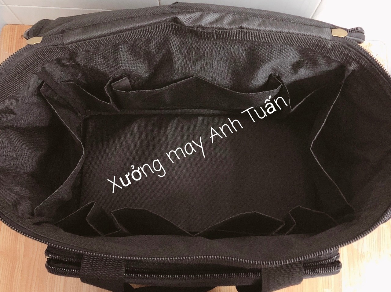 Túi đồ nghề sửa chữa cao cấp có ngăn vắt đồ nghề - tdnccnv