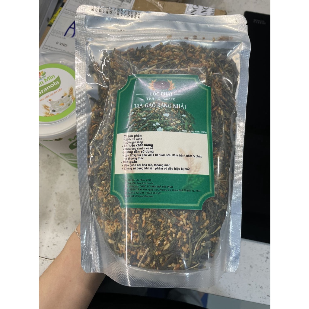 Trà gạo rang Lộc Phát