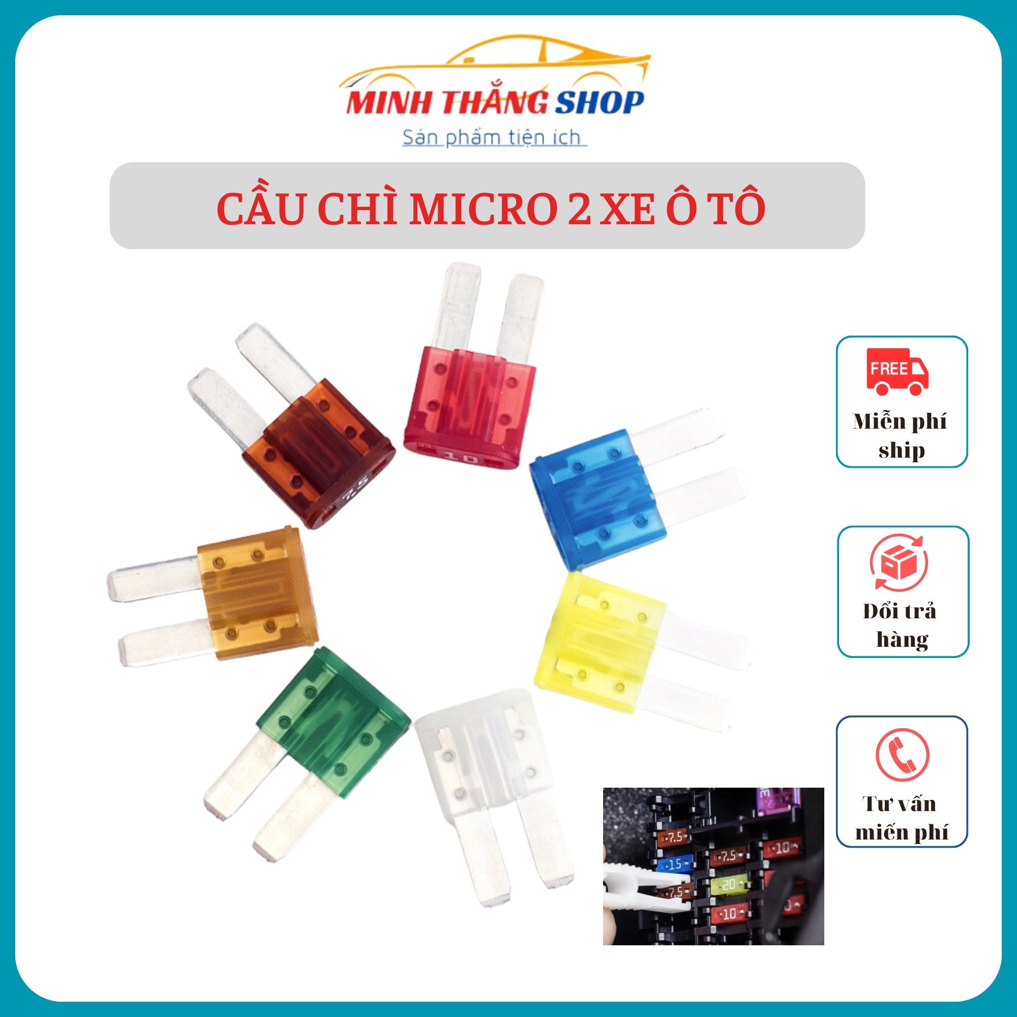 1 cái Cầu chì Micro 2 cho xe ô tô