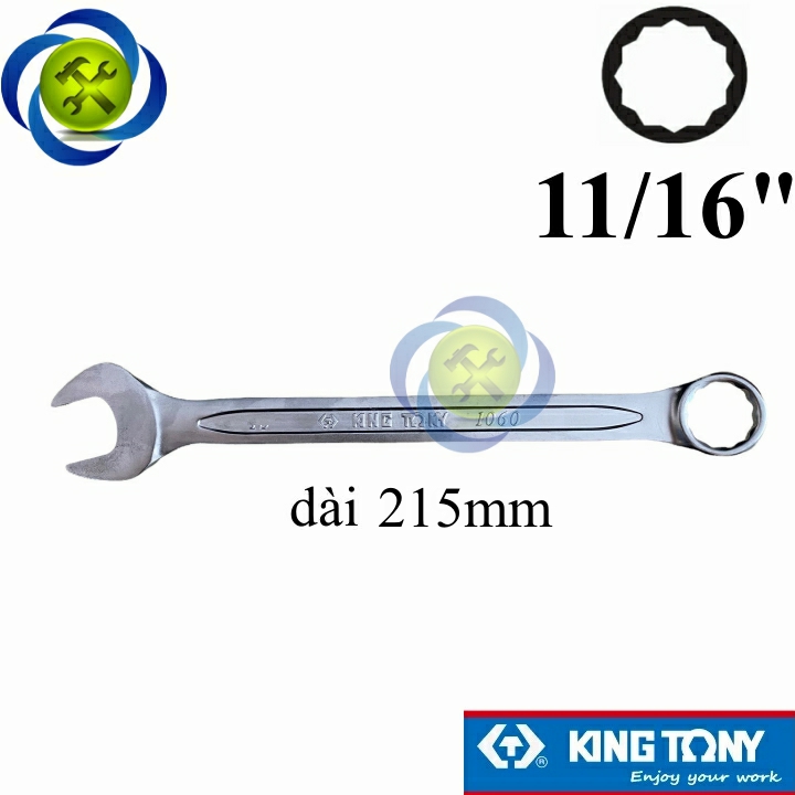 Cờ lê 11/16 inch kingtony 5060-22