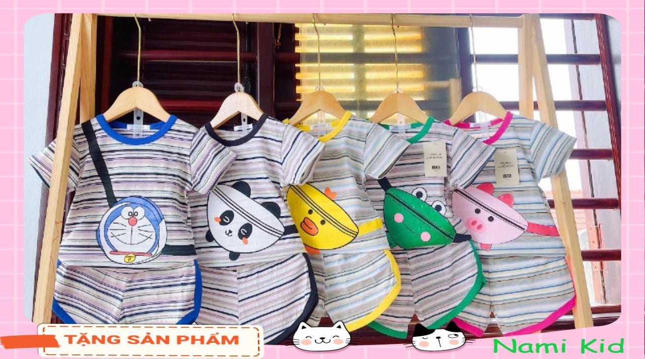 Bộ thun cho bé trai và bé gái 0-4 tuổi -Bộ cộc tay mặc hè chất cotton vải đẹp