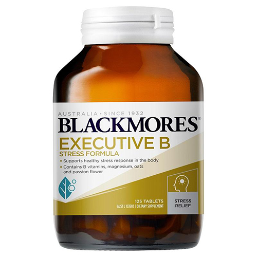 Viên Uống Giám Stress Blackmores Executive B Stress Formula 125v - Chemistware