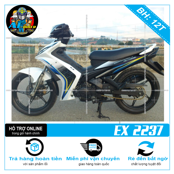 Yamaha Exciter 2010 bản độ đôi chân yếu mềm của biker Việt