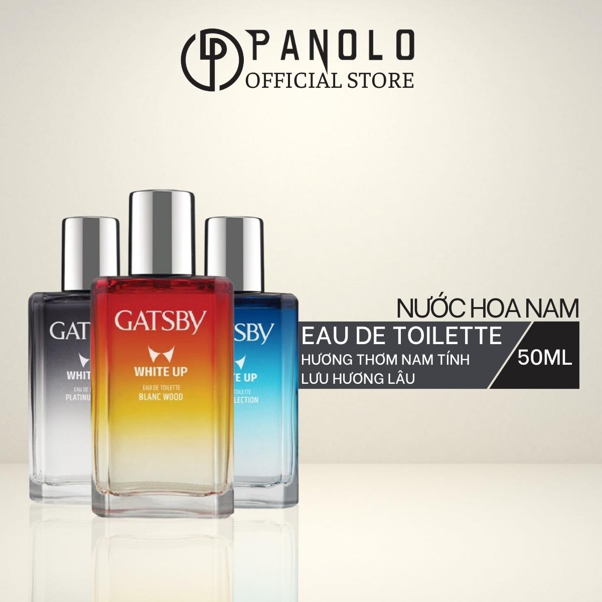 Nước hoa nam chính hãng Gatsby White Up Eau De Toilette 50ml, Nước hoa lưu hương lâu