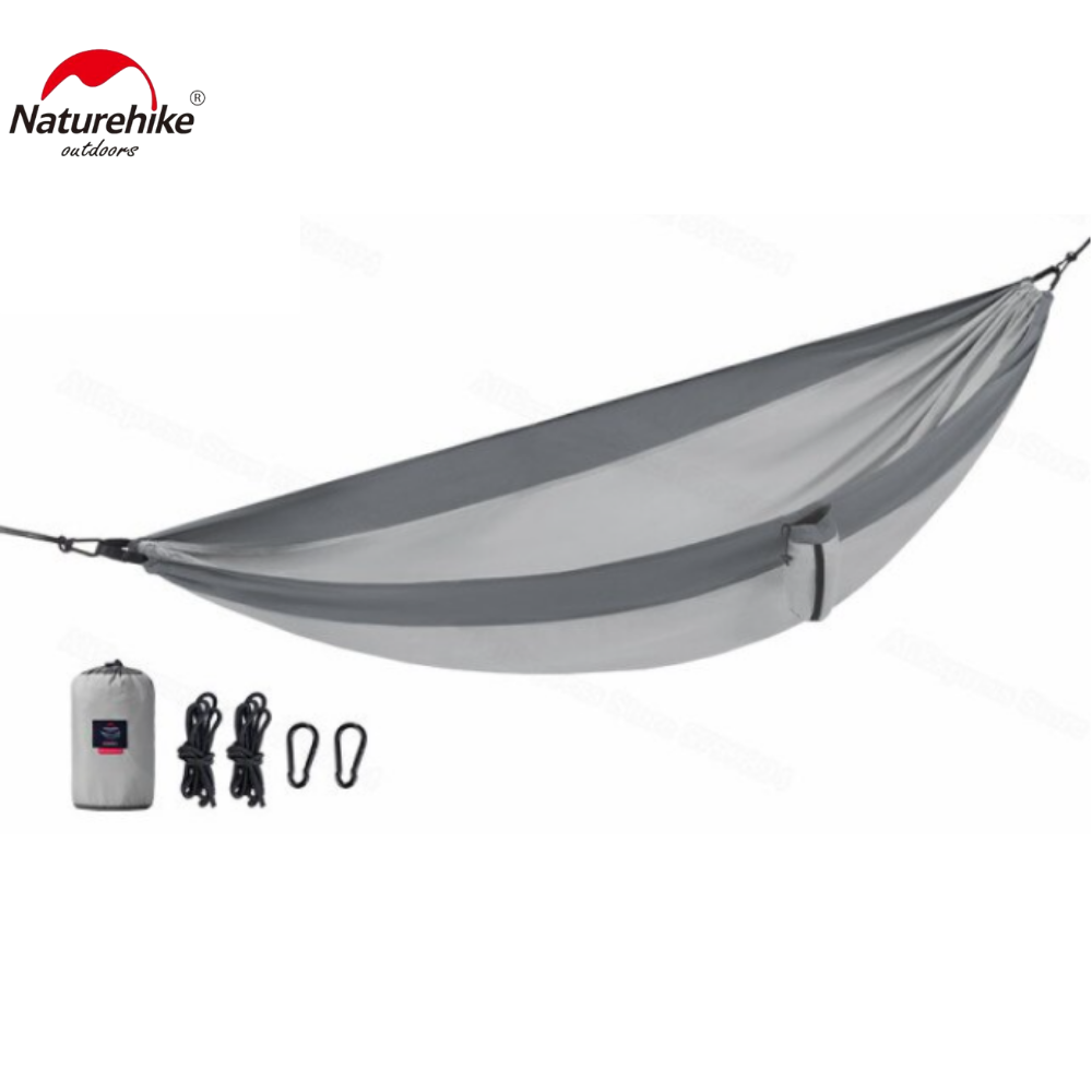 Võng đơn, đôi du lịch, dã ngoại gấp gọn nhẹ, tải trọng 180kg naturehike nh21dc011